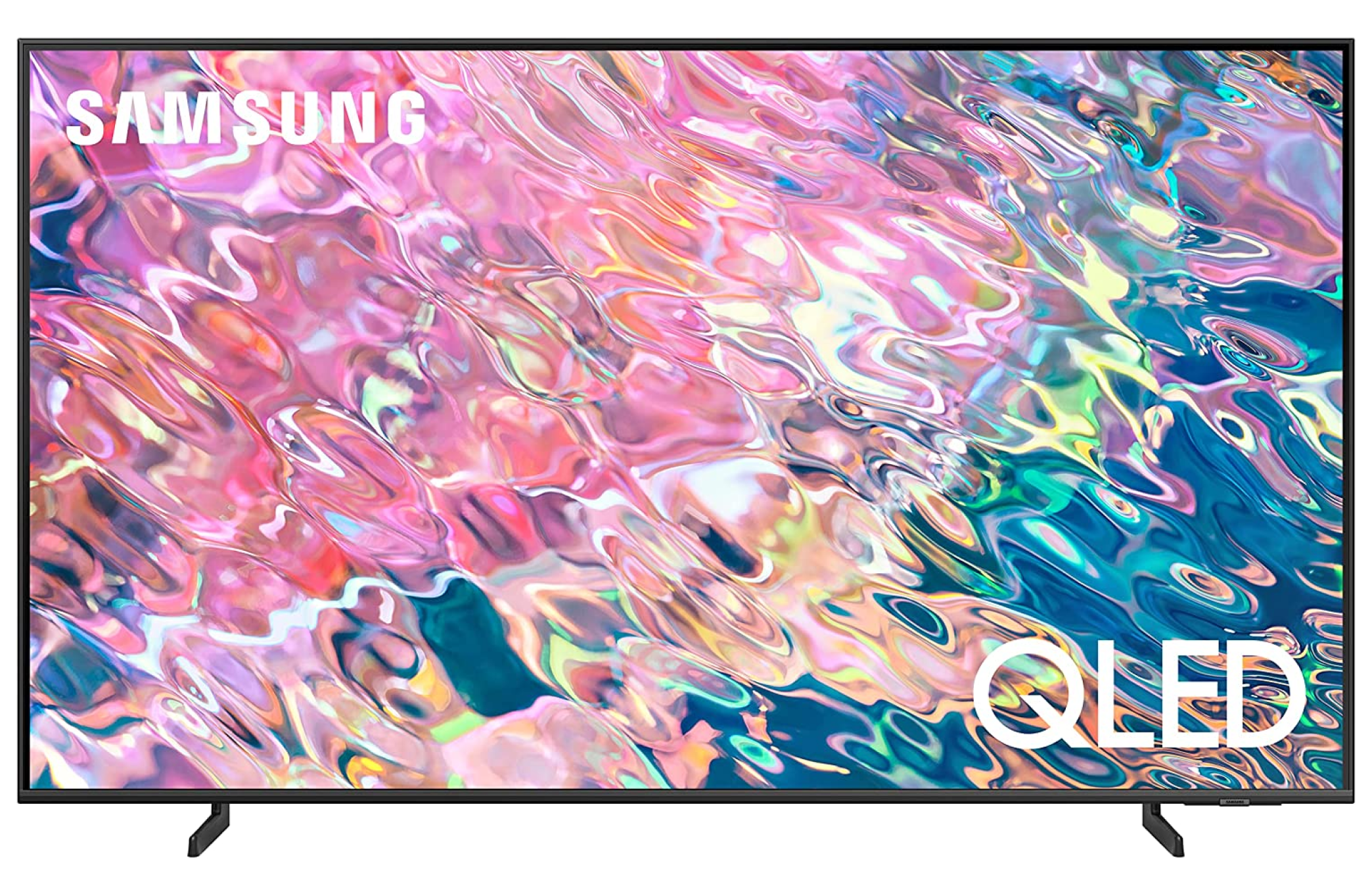 SAMSUNG 55-Inch Class QLED Q60B Series - 4K UHD Dual LED Quantum HDR Smart TV with Alexa Built-in (QN55Q60BAFXZA)