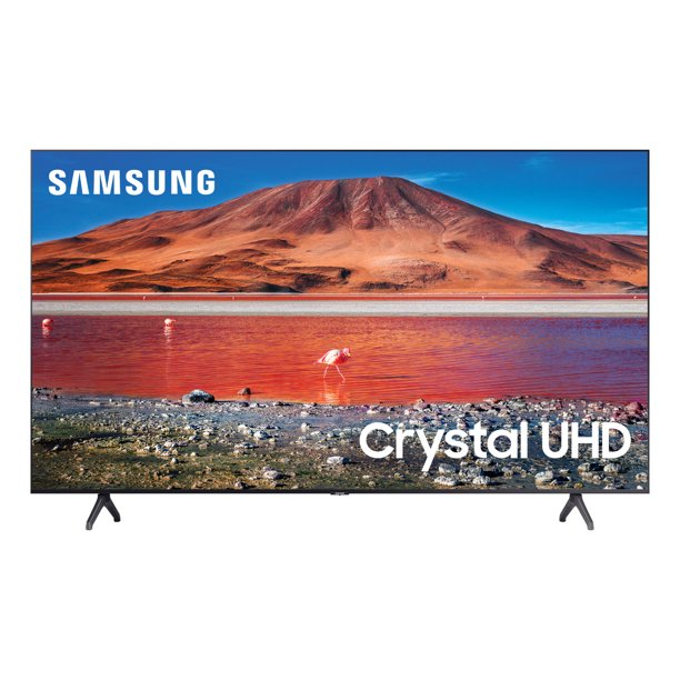 Samsung 55" Crystal Display 4K UHD SMART TV, UN55TU7000FXZC 