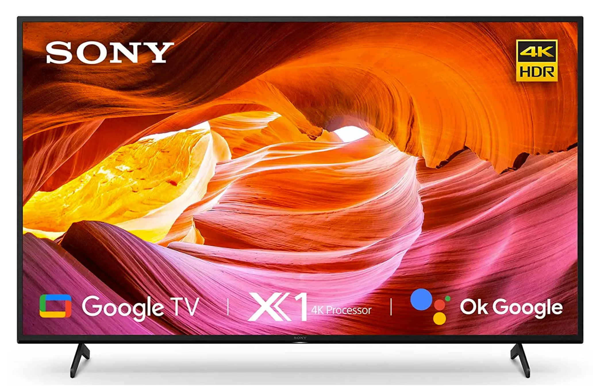 Sony Bravia 139 cm (55 inches) 4K Ultra HD Smart LED Google TV KD-55X75K (Black)